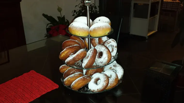 Graffe and bomboloni