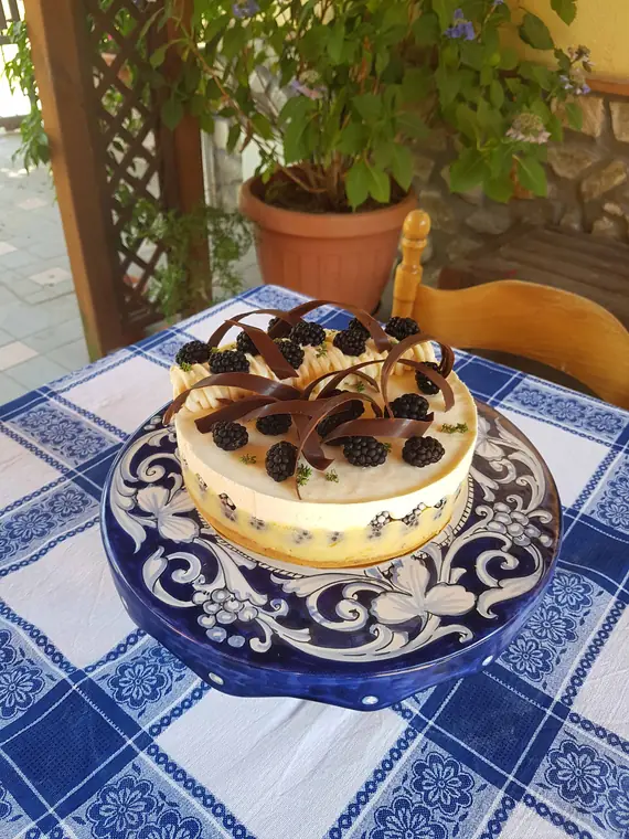 Blackberry cake